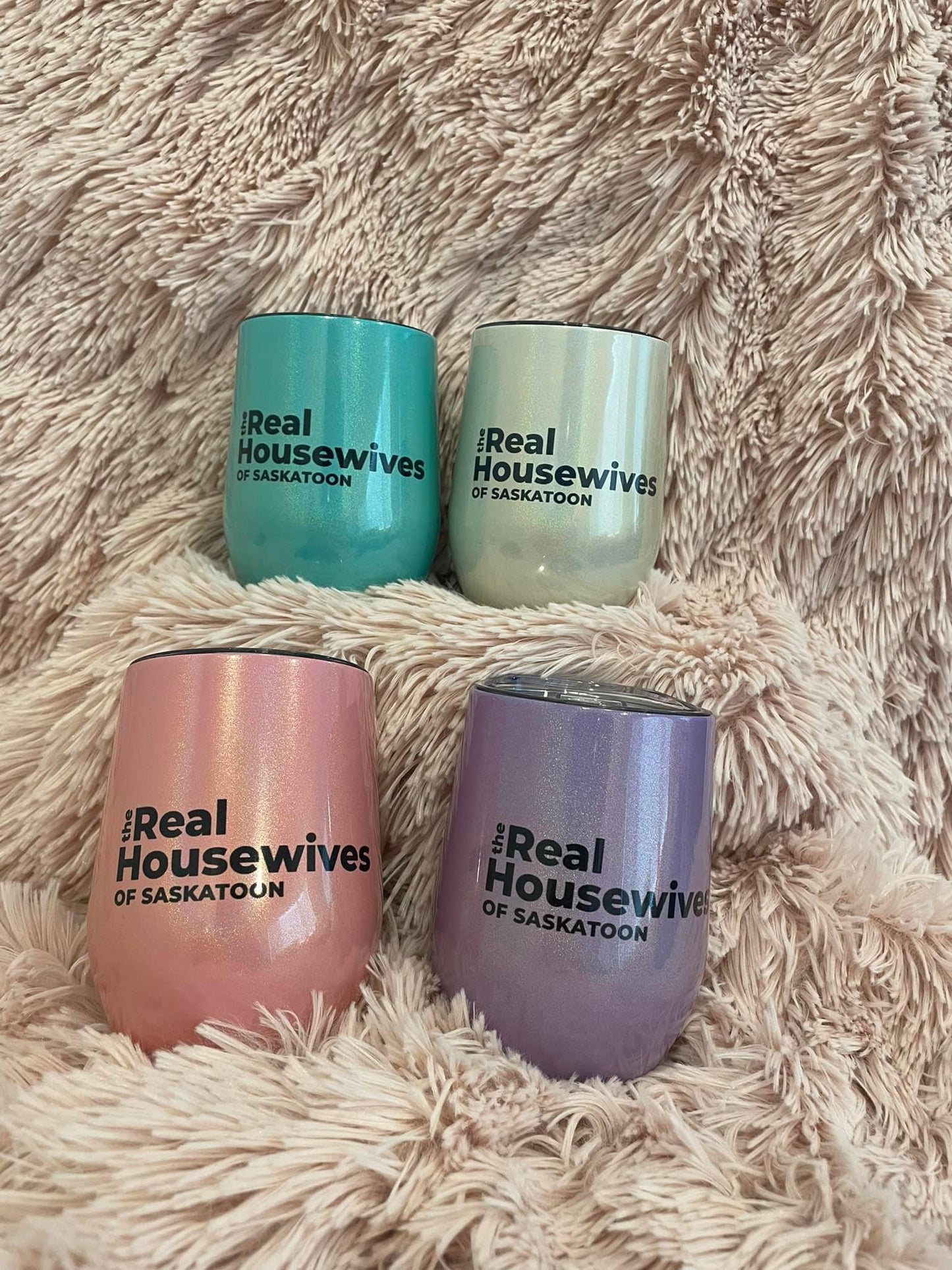 Real Housewives of “Any City”  Sparkly Tumblers