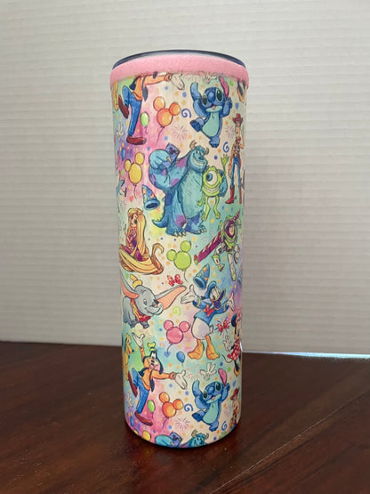 Sparkle With All the Disney Friends Tumbler