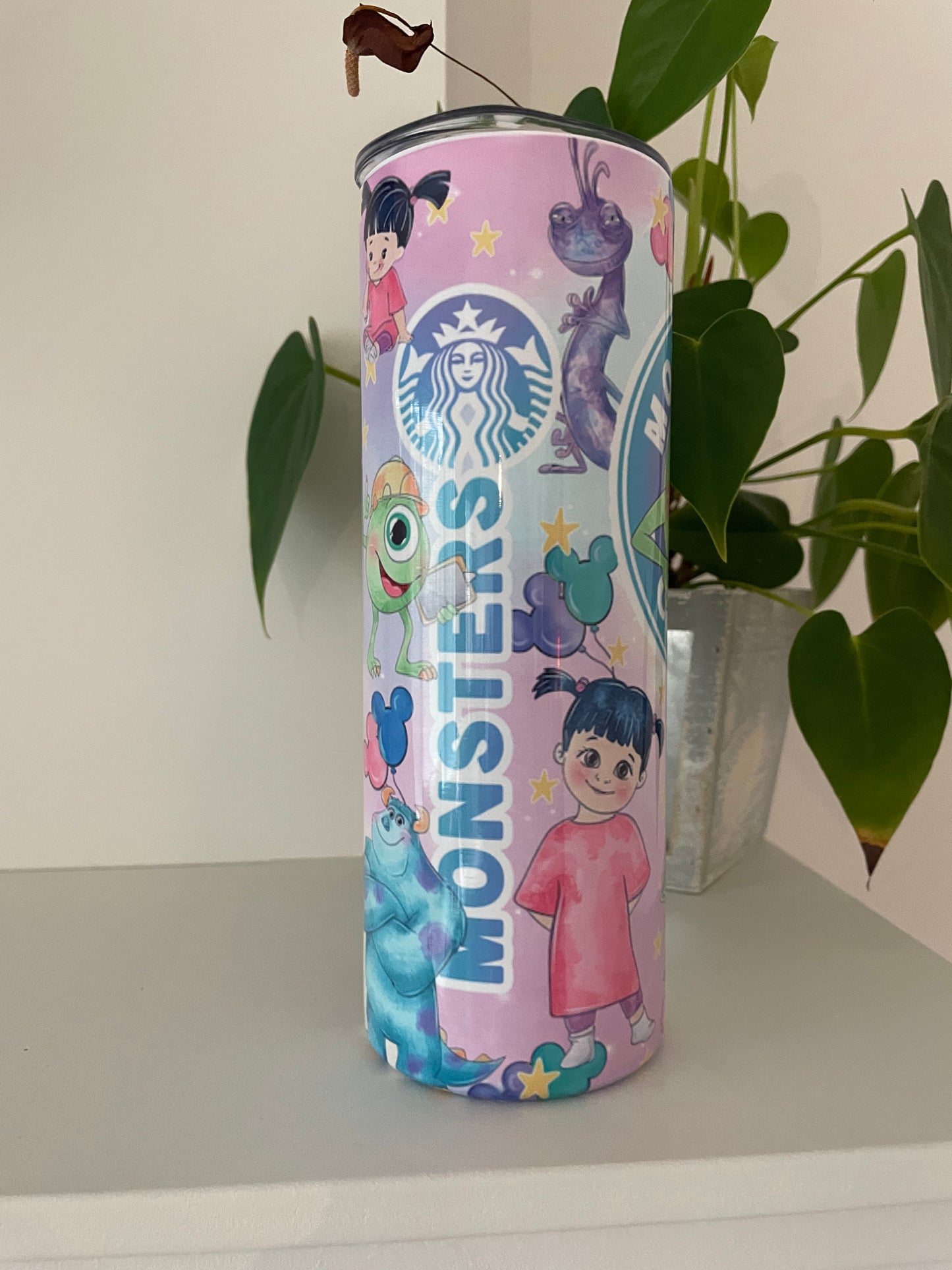 Monsters Inc Disney Starbucks Tumbler