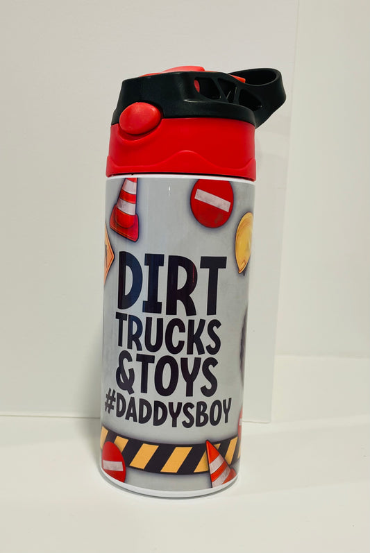 Dirt, Trucks & Toys Flip Top Cup