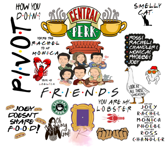 All Our Favourite Friends Tumbler