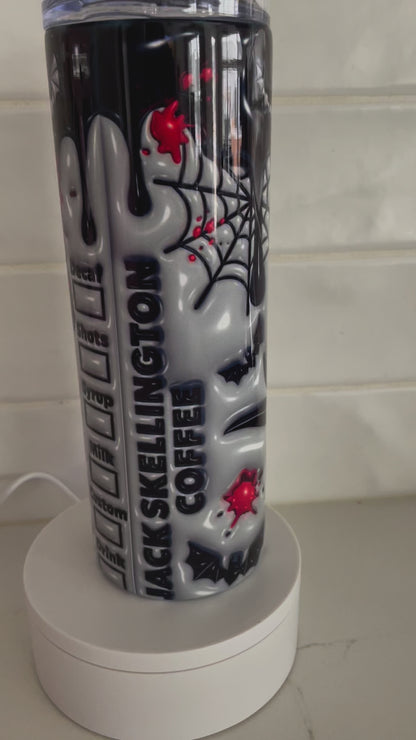 Skellington Coffee  Starbucks Tumbler